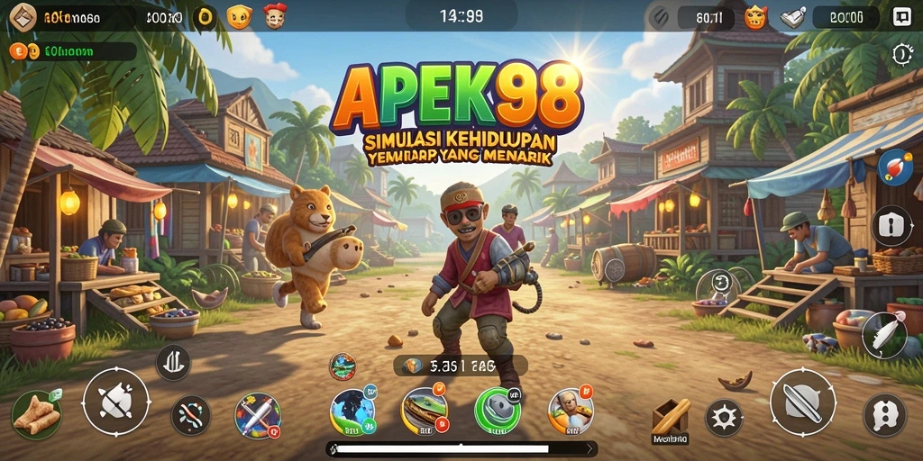 Tampilan gameplay APEK88 yang memukau dan interaktif.