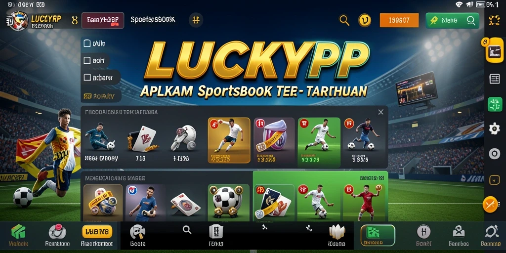 Tampilan gameplay LUCKYRP yang interaktif dan menyenangkan.