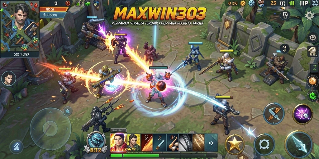 Tampilan gameplay MAXWIN303 yang menegangkan dan penuh strategi.