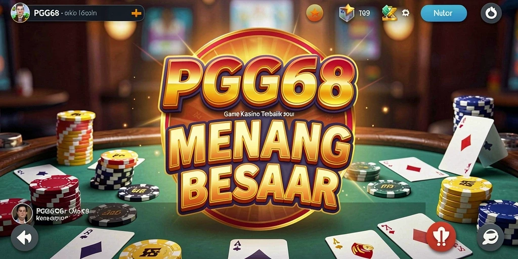 Tampilan gameplay menarik di PGG68 yang penuh warna.