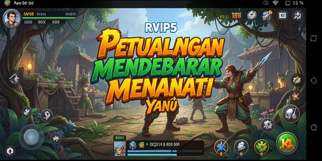 Gameplay seru dalam RVIP5 terlihat menantang dan menarik.