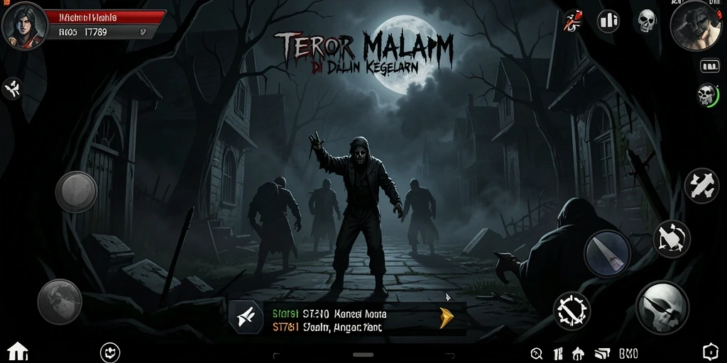 Gameplay menyeramkan ST789 dengan atmosfer kegelapan yang menegangkan.